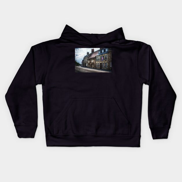 Higham Ferrers High Street Kids Hoodie by InspiraImage